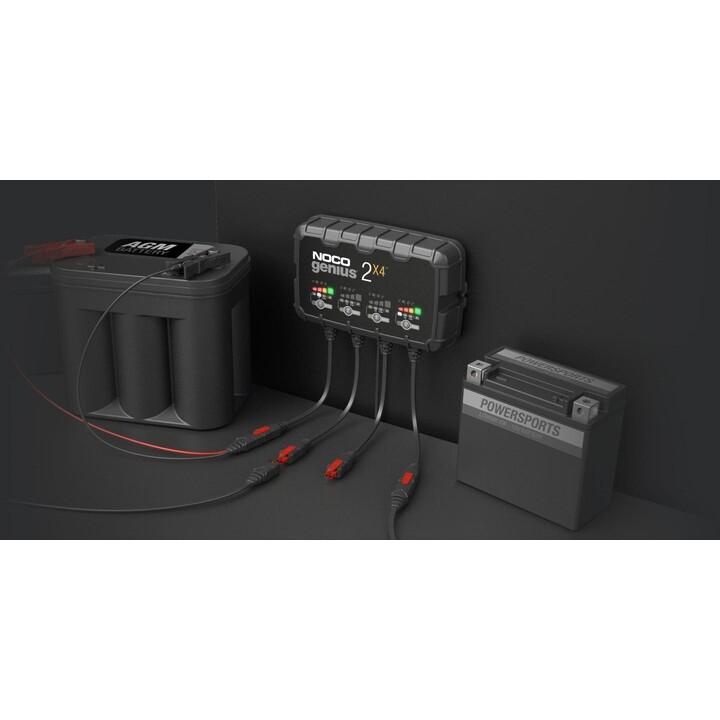 Carregador de bateria GENIUS2X4 8A 4-Bank