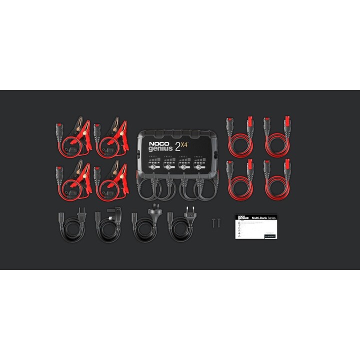 Carregador de bateria GENIUS2X4 8A 4-Bank