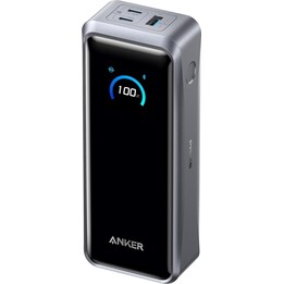 Anker Prime Dual USB-C + USB-A Cargador Rápido Power Bank 26.250mAh Plata