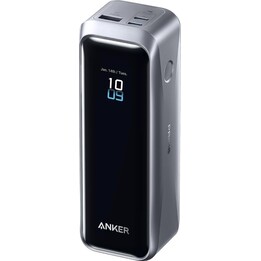 Chargeur rapide double port USB-C + USB-A Anker Prime, batterie externe 20 000 mAh, argent