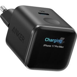 Anker Nano USB-C Cargador Rápido 45W con Display Negro