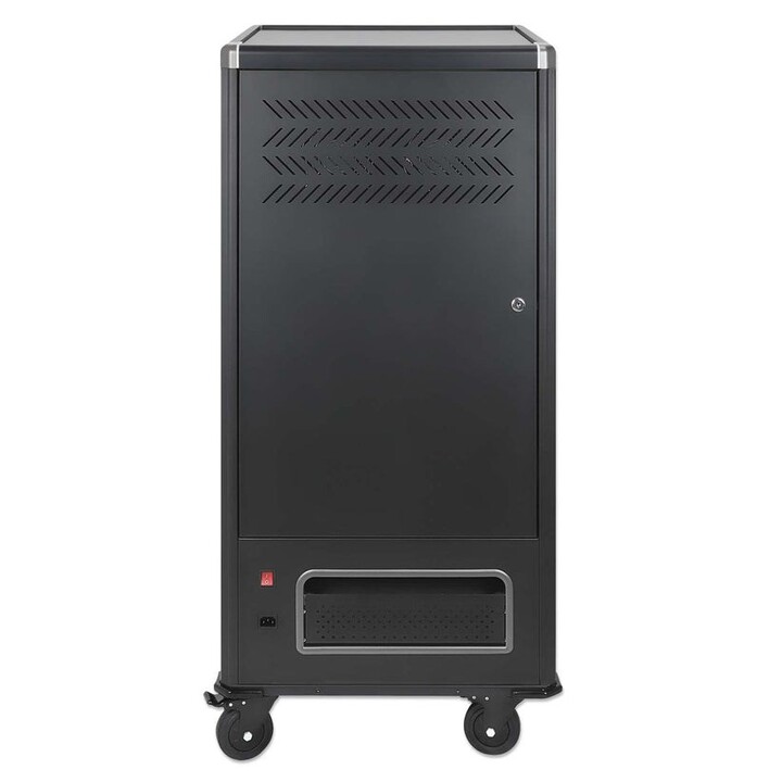 Manhattan Carro de carga USB-C 65W para 30 portátiles (hasta 16"), compatible con iPads, MacBooks y otros dispositivos USB-