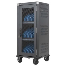 Manhattan Carro de carga USB-C para 30 dispositivos, 30 W por puerto, iPad hasta 13", MacBook Air hasta 13" y Chromebo