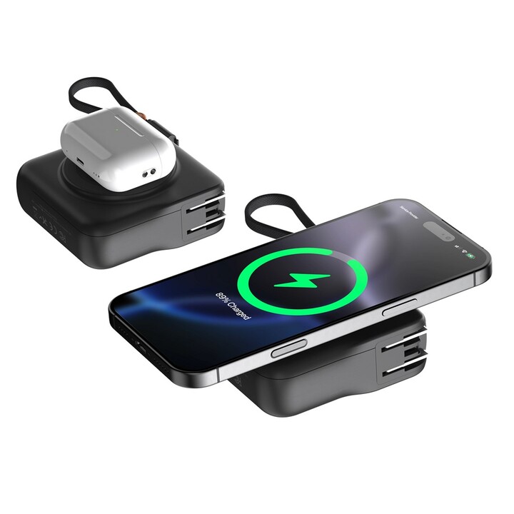 Xtorm XTPP101 External Battery Lithium Polymer 10000 mAh Wireless Charger Black