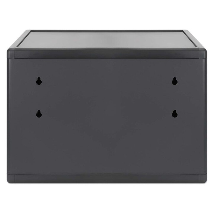 Manhattan Armario de carga de sobremesa/carro USB-C 65W para 12 portátiles (hasta 16"), compatible con iPads, MacBooks y ot