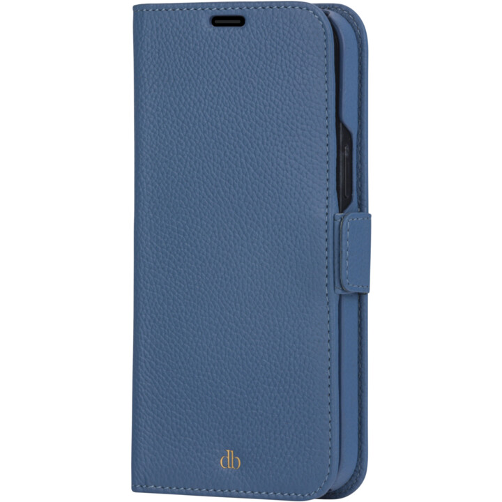 dbramante1928 New York funda cartera iPhone 13 Pro Max azul marino