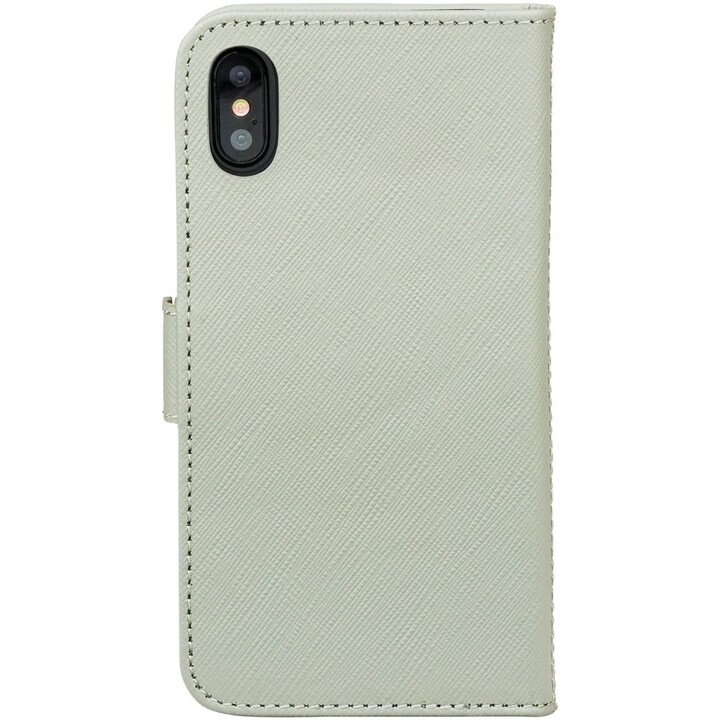 dbramante1928 New York folio case for iPhone X/Xs green ivory