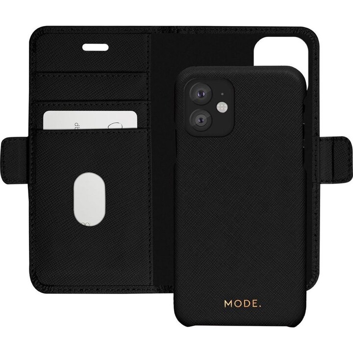 dbramante1928 MODE. Buchhülle für iPhone XR Schwarz