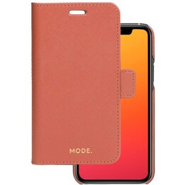 dbramante1928 New York folio case for mobile phone iPhone 11 peach