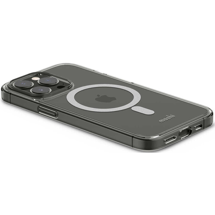 Custodia rigida sottile trasparente Arx (MagSafe) per iPhone 13 Pro - trasparente