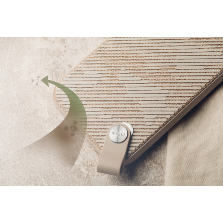Funda delgada con correa de muñeca Altra para iPhone 12/12 Pro (SnapToª) - Beige