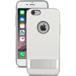 Moshi Kameleon funda con pie de apoyo para iPhone 6 blanco marfil