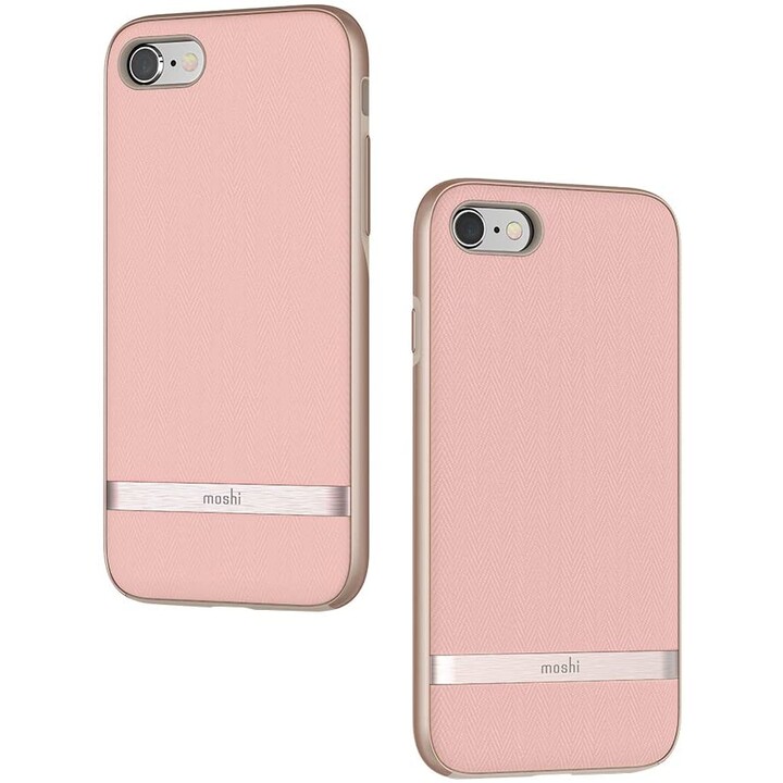 Vesta para iPhone 8/7 / SE 2020 - Funda textil - Blossom Pink