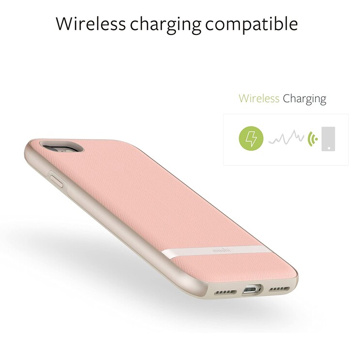 Vesta para iPhone 8/7 / SE 2020 - Funda textil - Blossom Pink