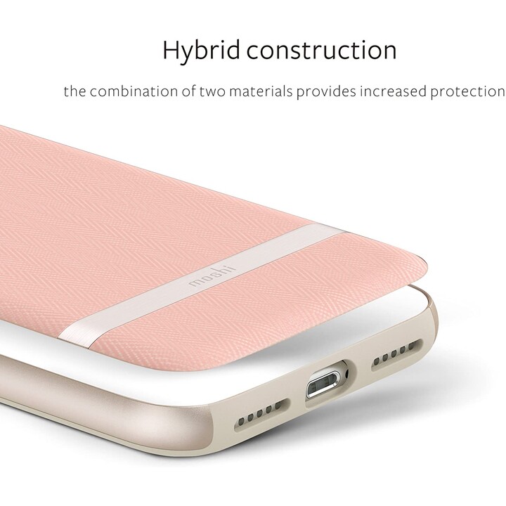 Vesta para iPhone 8/7 / SE 2020 - Funda textil - Blossom Pink