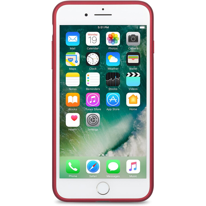 Armure pour iPhone 7 Plus - Rouge cramoisi