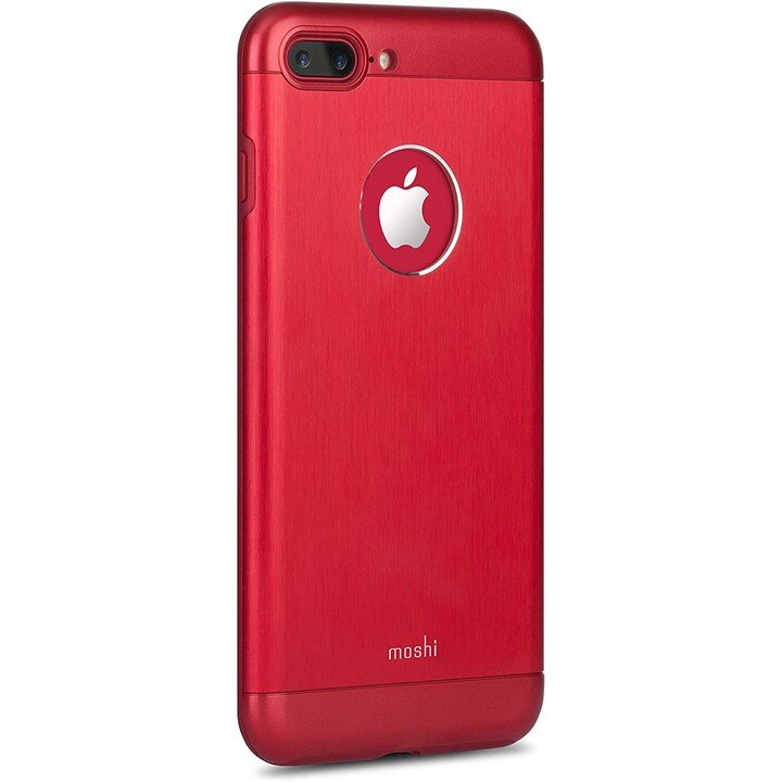 Armure pour iPhone 7 Plus - Rouge cramoisi