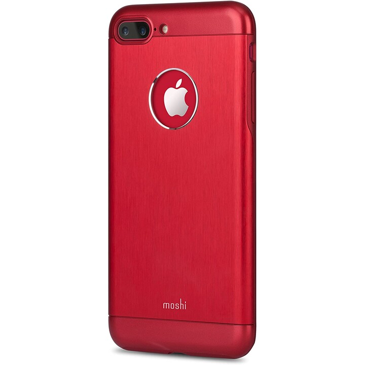 Armure pour iPhone 7 Plus - Rouge cramoisi