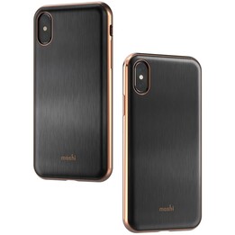 iGlaze - funda ultradelgada a presión para iPhone XS / X - Armor Black