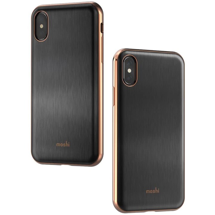 iGlaze - funda ultradelgada a presión para iPhone XS / X - Armor Black