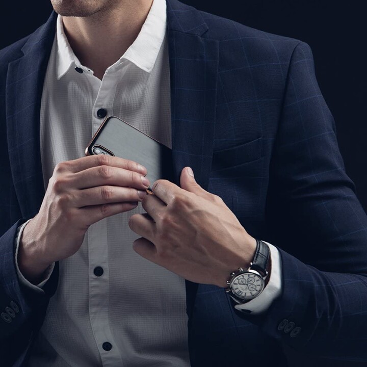 iGlaze - funda ultradelgada a presión para iPhone XS / X - Armor Black