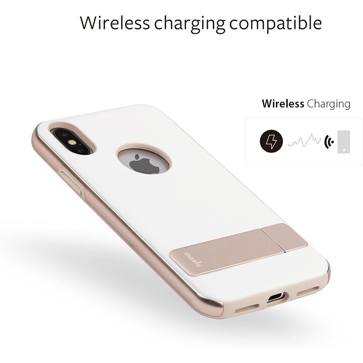 Kameleon para iPhone XS / X - funda con soporte - Ivory Blanco