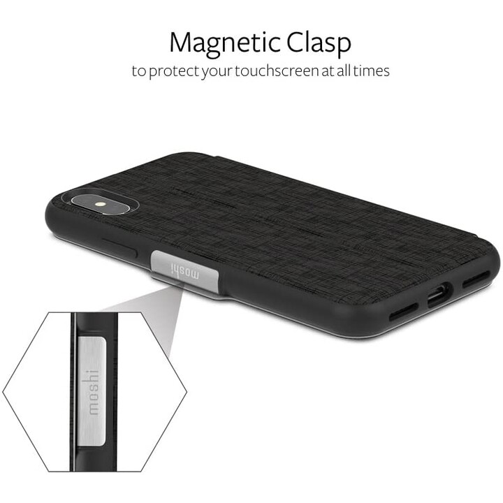 SenseCover para iPhone XS / X - estuche rígido con cubierta sensible al tacto - Luna Pink