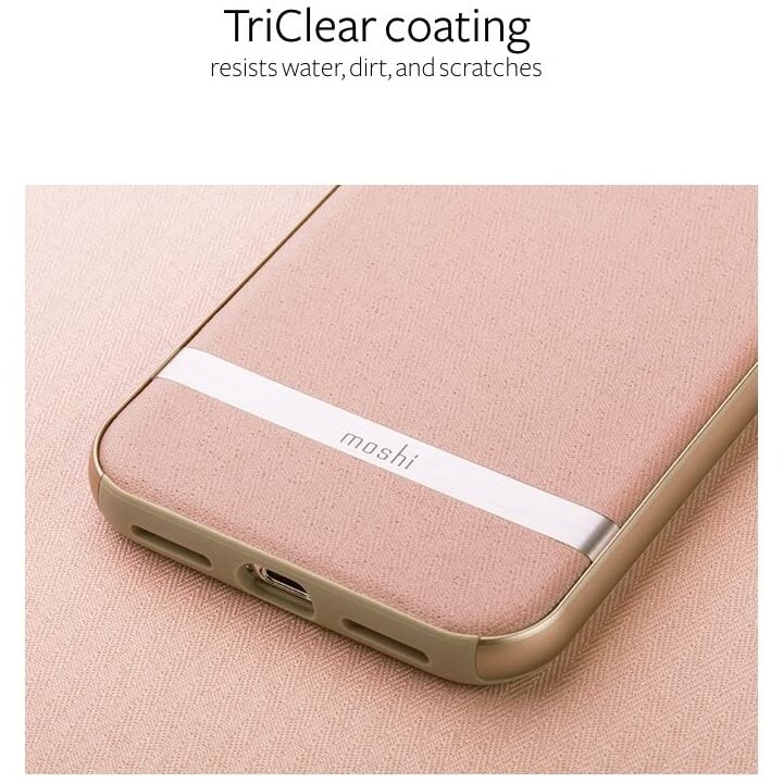Vesta para iPhone XS / X - Funda textil - Blossom Pink