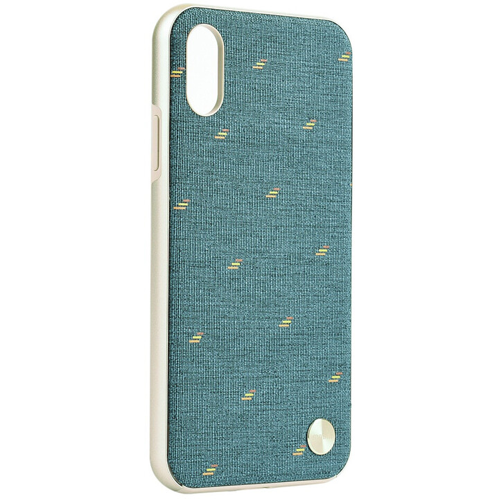 Vesta per iPhone XR Verde - custodia rigida sottile