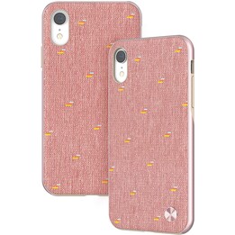 Vesta para iPhone XR Pink - estuche rígido delgado