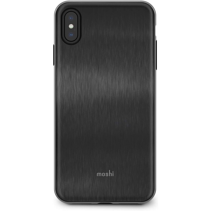 iGlaze para iPhone XS Max Armor Negro - estuche rígido delgado