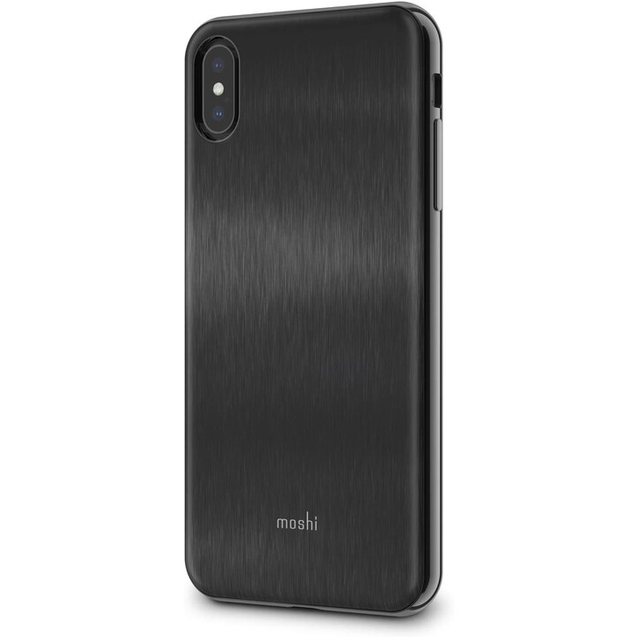 iGlaze para iPhone XS Max Armor Negro - estuche rígido delgado