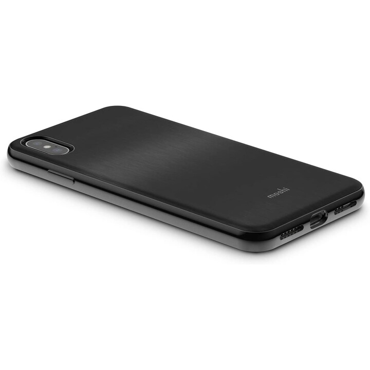 iGlaze para iPhone XS Max Armor Negro - estuche rígido delgado