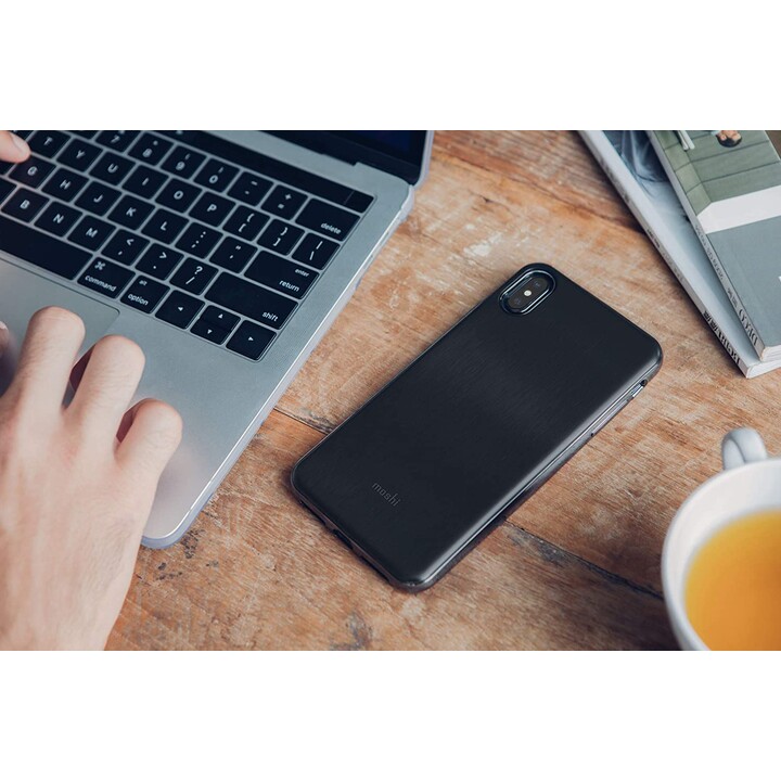 iGlaze para iPhone XS Max Armor Negro - estuche rígido delgado