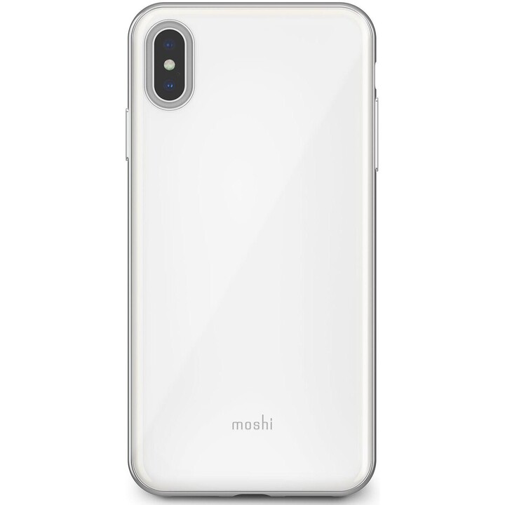 iGlaze para iPhone XS Max Pearl Blanco - estuche rígido delgado