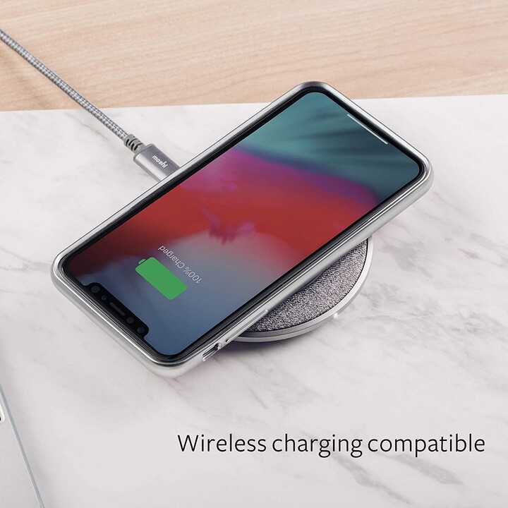 iGlaze para iPhone XS Max Pearl Blanco - estuche rígido delgado