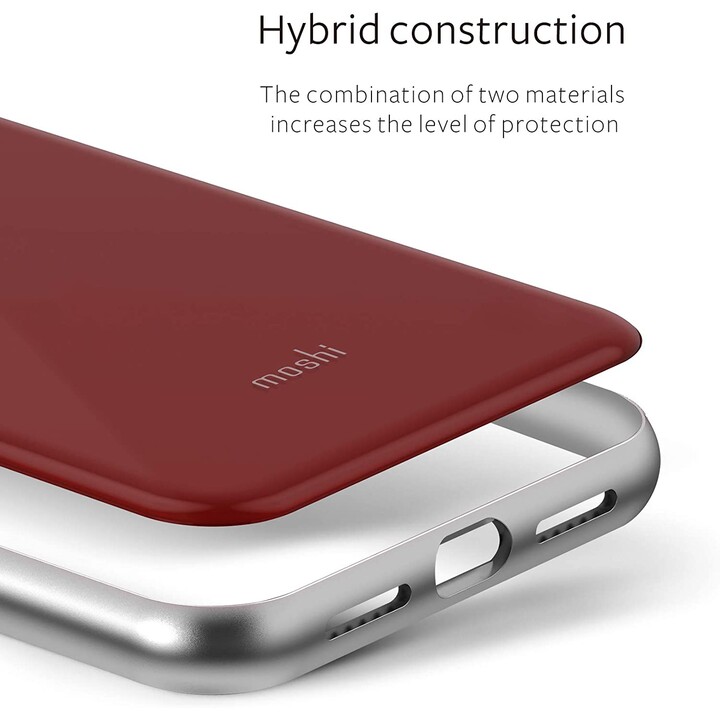 iGlaze para iPhone XS Max Pearl Blanco - estuche rígido delgado
