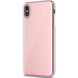 iGlazefüriPhone XS Max Taupe Pink - schmale Hartschalenhülle