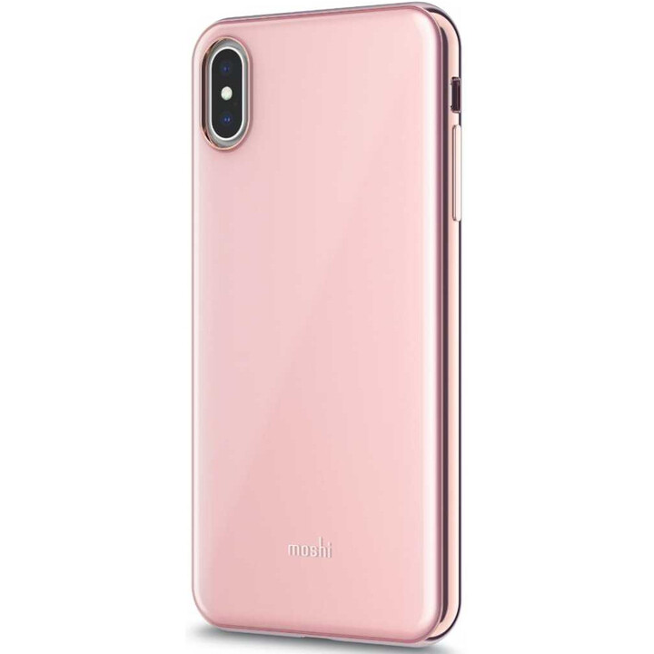 iGlaze for iPhone XS Max Taupe Pink - slim hardshell case