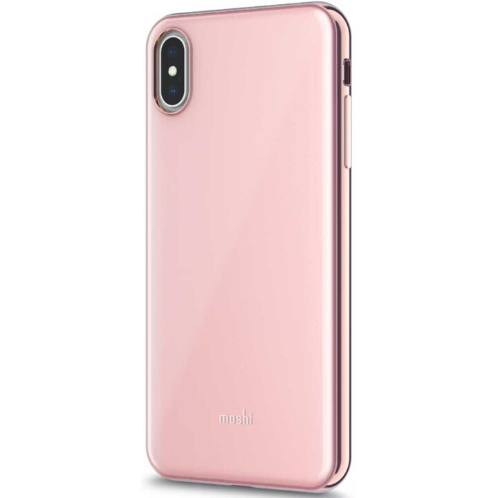 iGlaze para iPhone XS Max Taupe Pink - estuche rígido delgado