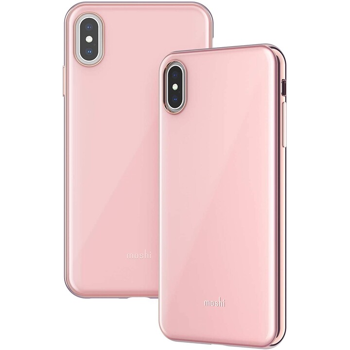 iGlazefüriPhone XS Max Taupe Pink - schmale Hartschalenhülle