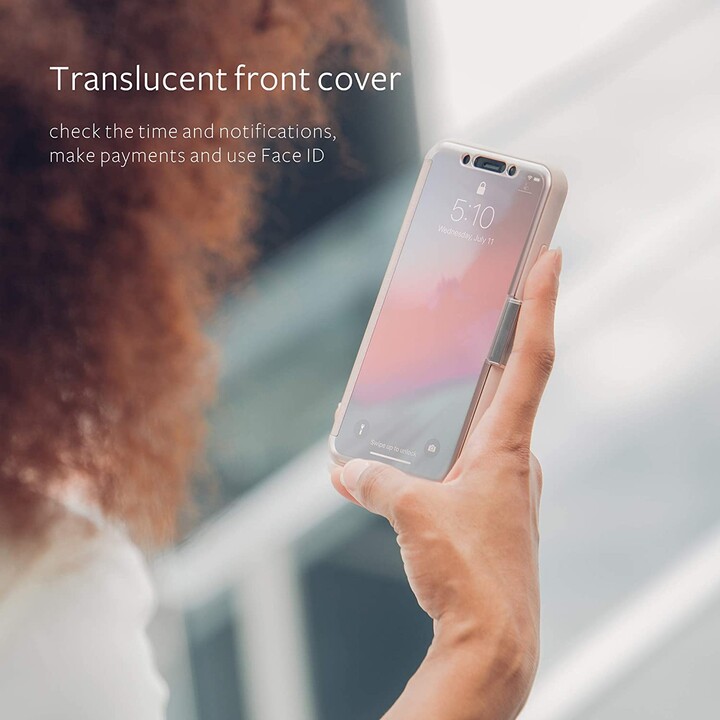 StealthCover para iPhone XS Max - Carcasa metálica - Gris Gunmetal