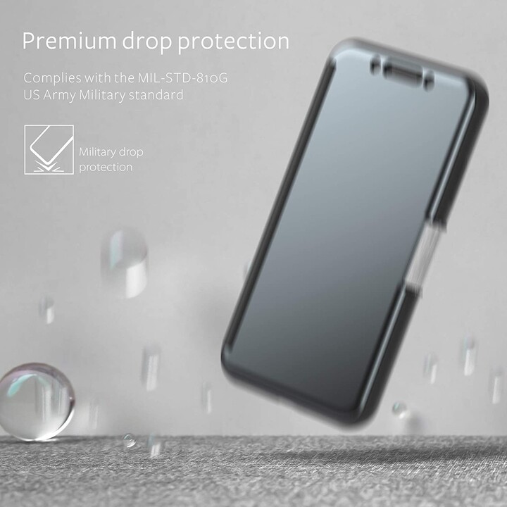 StealthCover para iPhone XS Max - Carcasa metálica - Gris Gunmetal