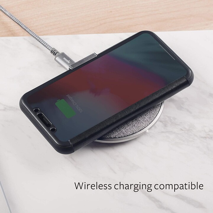 StealthCover para iPhone XS Max - Carcasa metálica - Gris Gunmetal