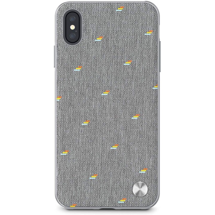 Vesta pour iPhone XS Max Gris - étui rigide fin