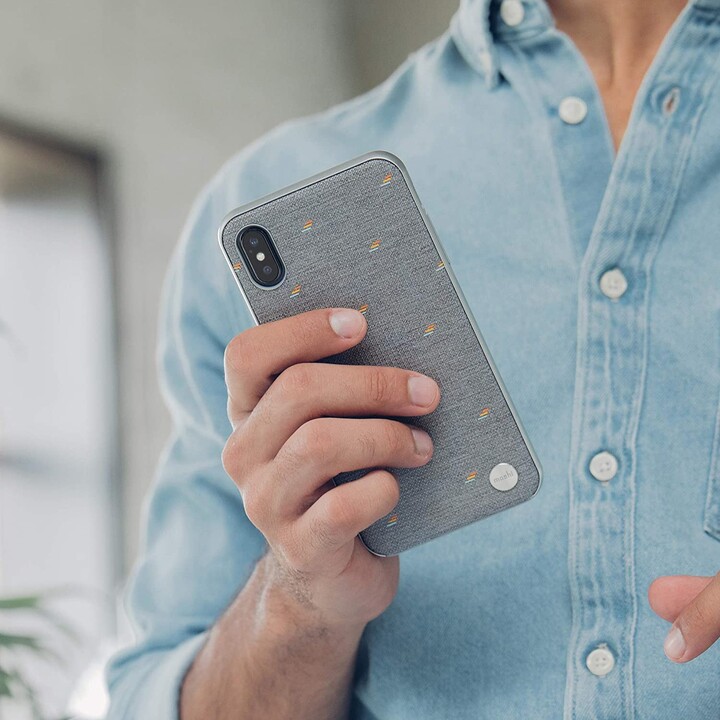 Vesta pour iPhone XS Max Rose - étui rigide fin
