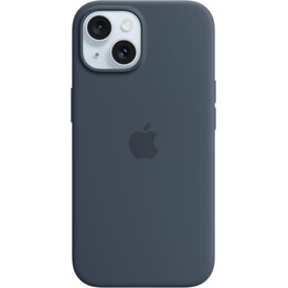 Apple Silicone Case with MagSafe Storm Blue, for iPhone 15, MT0N3ZM/A