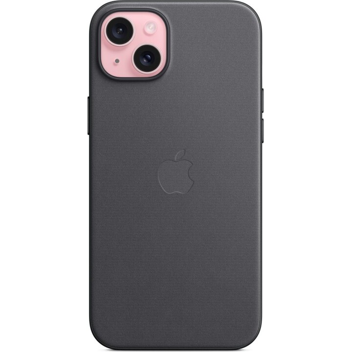 Finewoven case with Magsafe for iphone 15 plus black