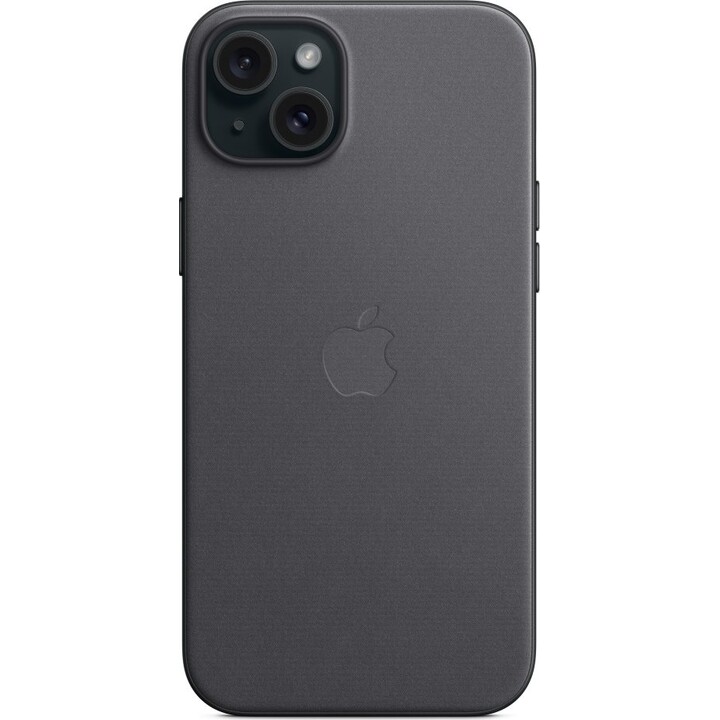 Finewoven case with Magsafe for iphone 15 plus black