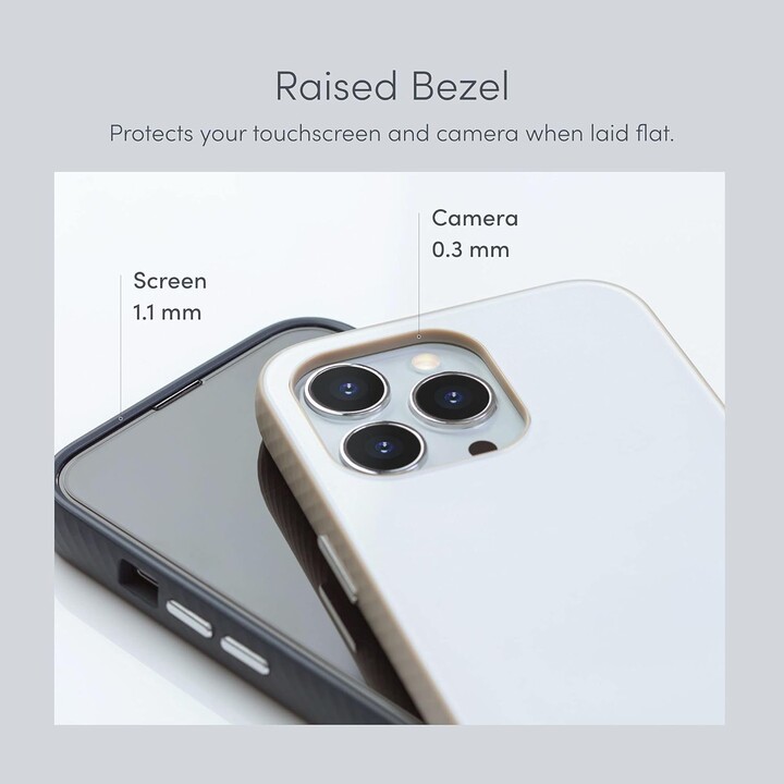 iGlaze para iPhone 13 Pro Max - Blanco perla